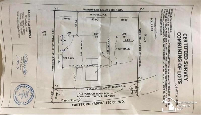 Listing Photo for 23706 Carter (lot A)